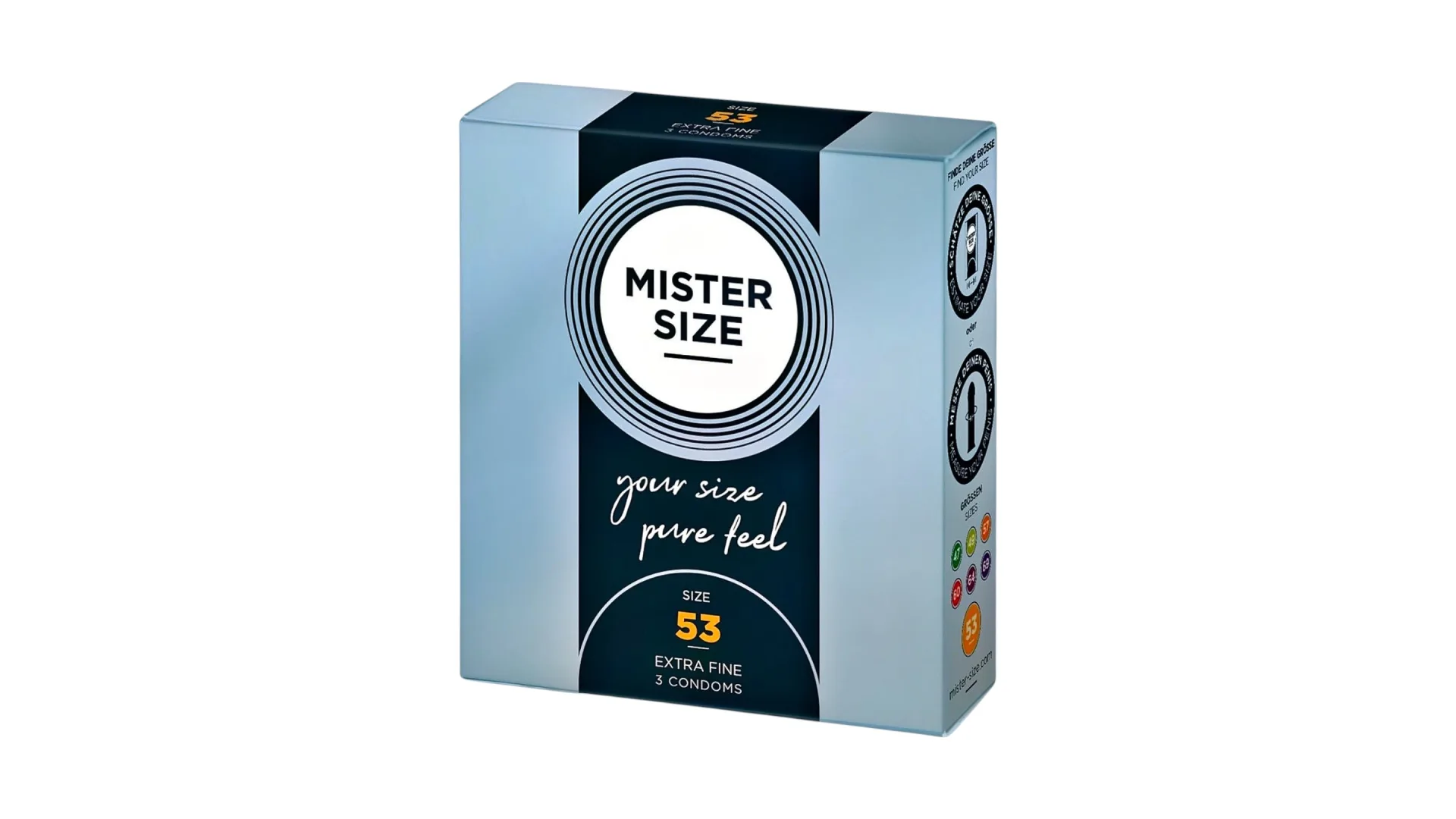 MISTER SIZE 53 kondómy extra tenké 3 ks