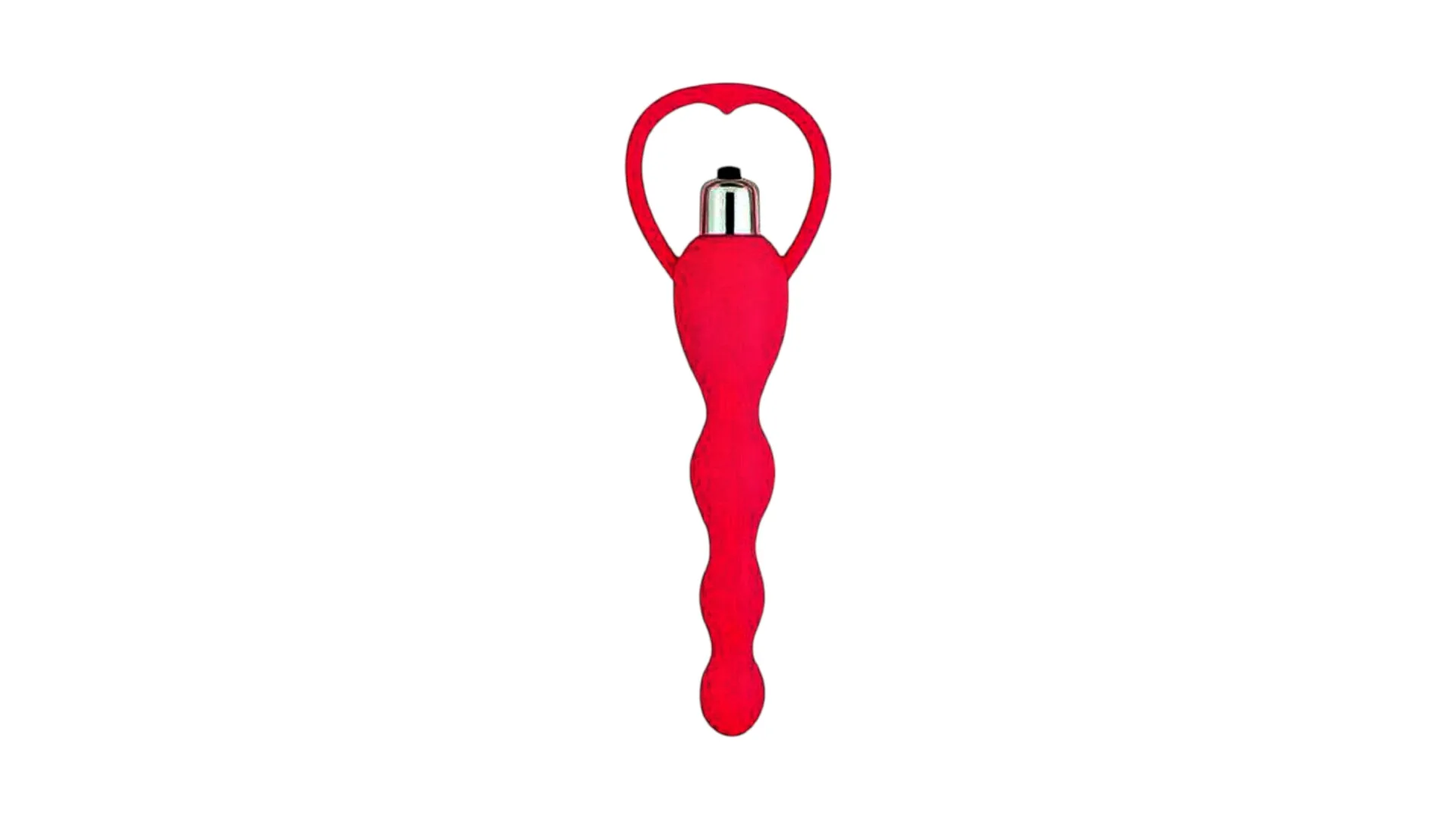 Mokko Silkey vibračný análny kolík 17 cm ružový