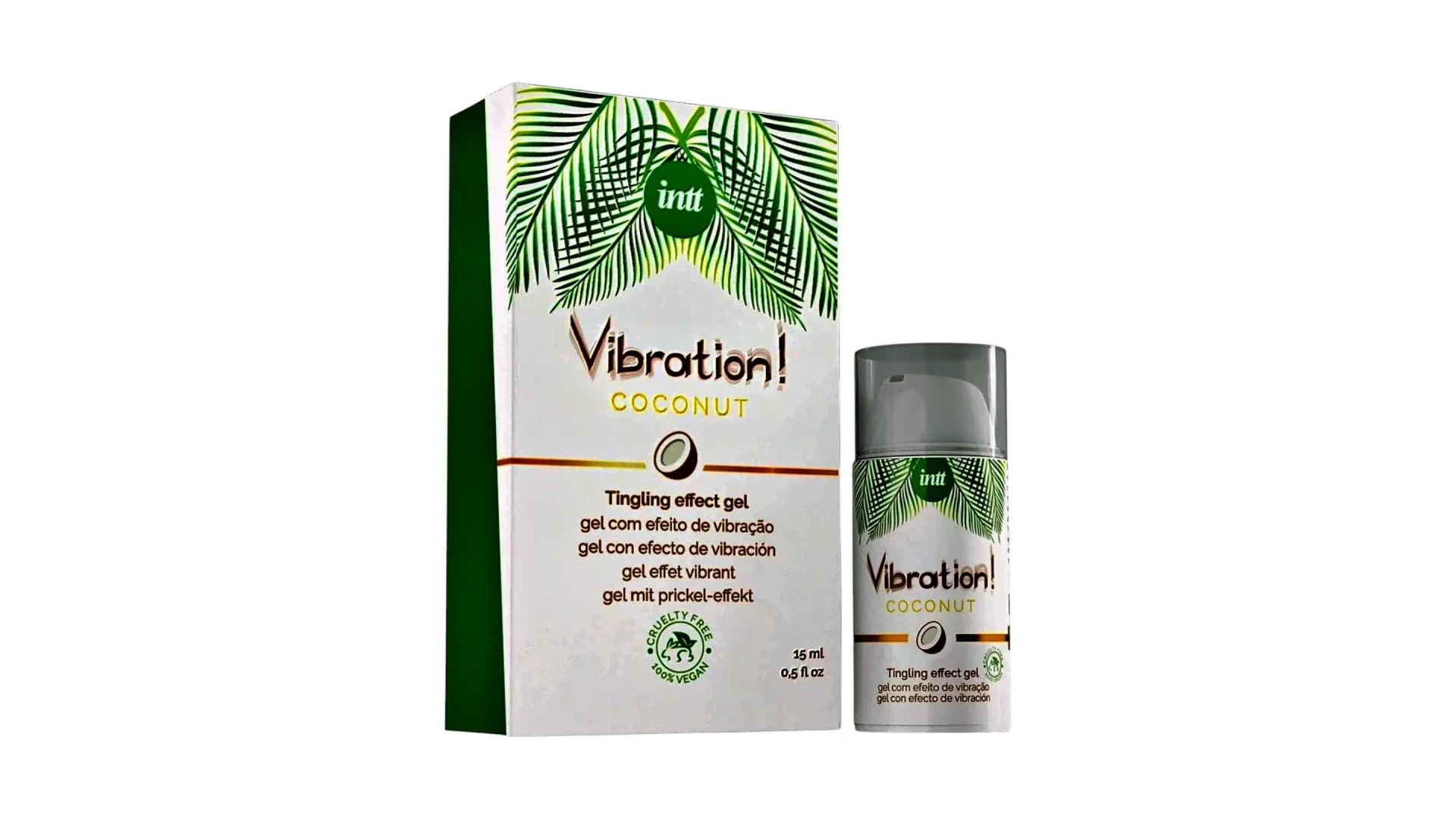 intt Vibration! Coconut stimulačný gél 15 ml