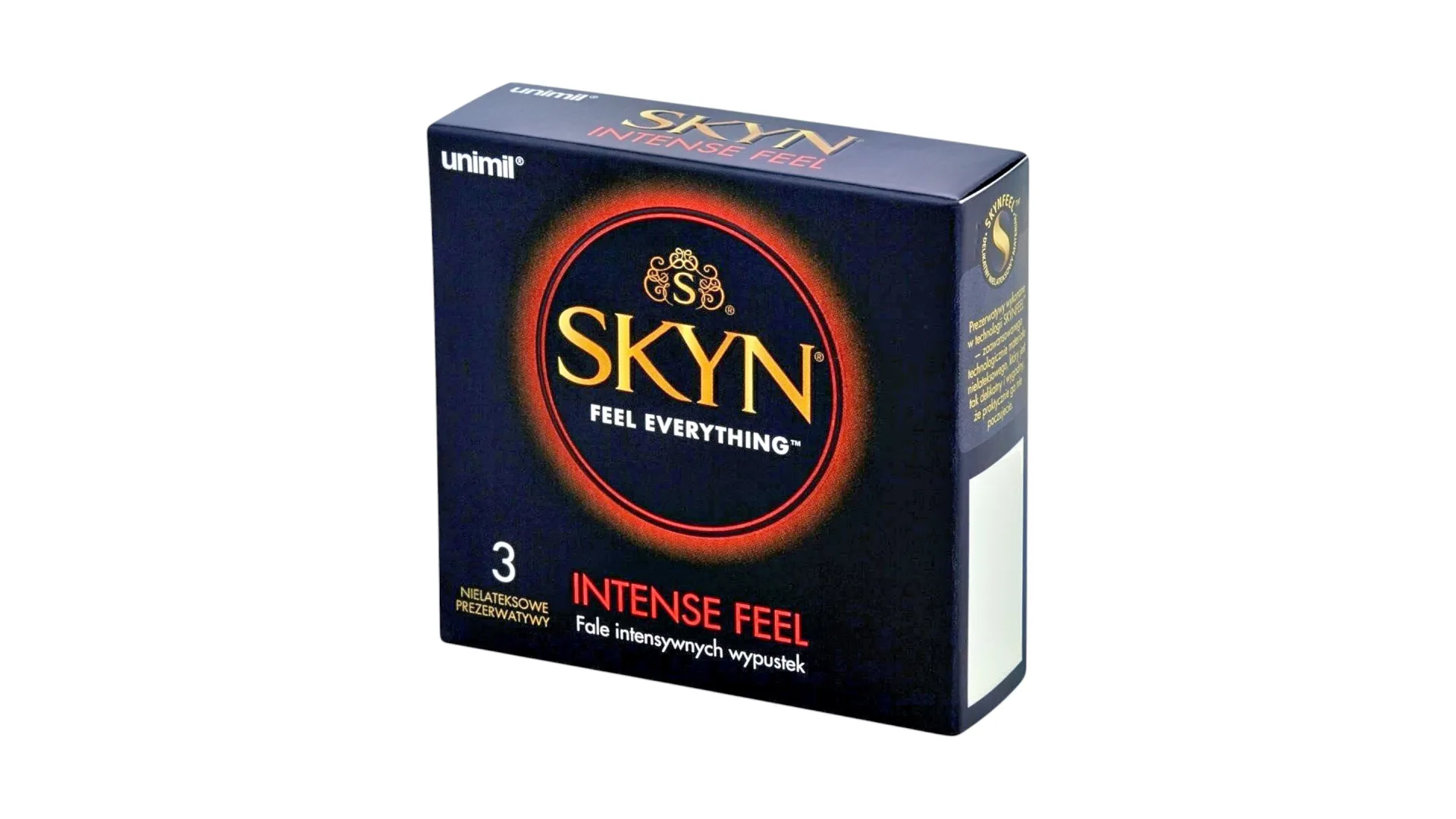 SKYN Intense Feel - kondómy bez latexu 53 mm 3ks