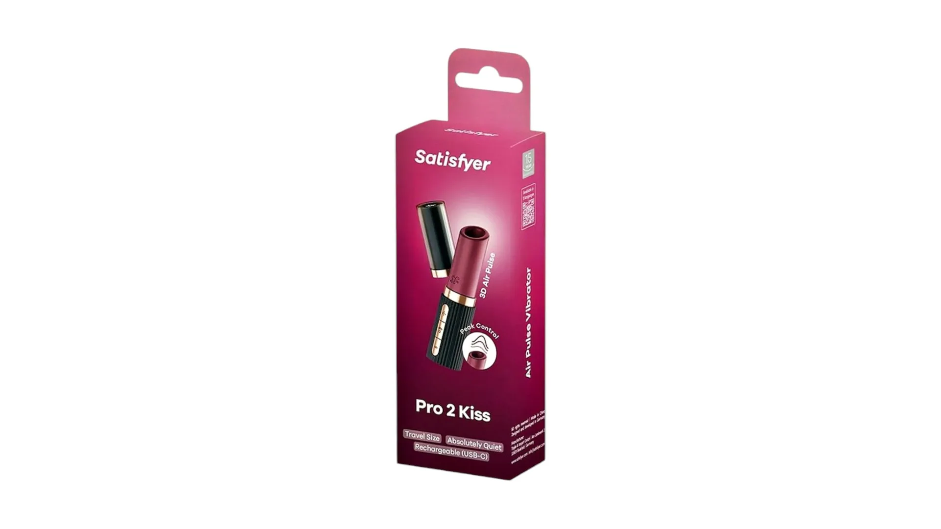 Satisfyer Pro 2 Kiss – luxusný stimulátor klitorisu s magnetickou technológiou a 30 programami
