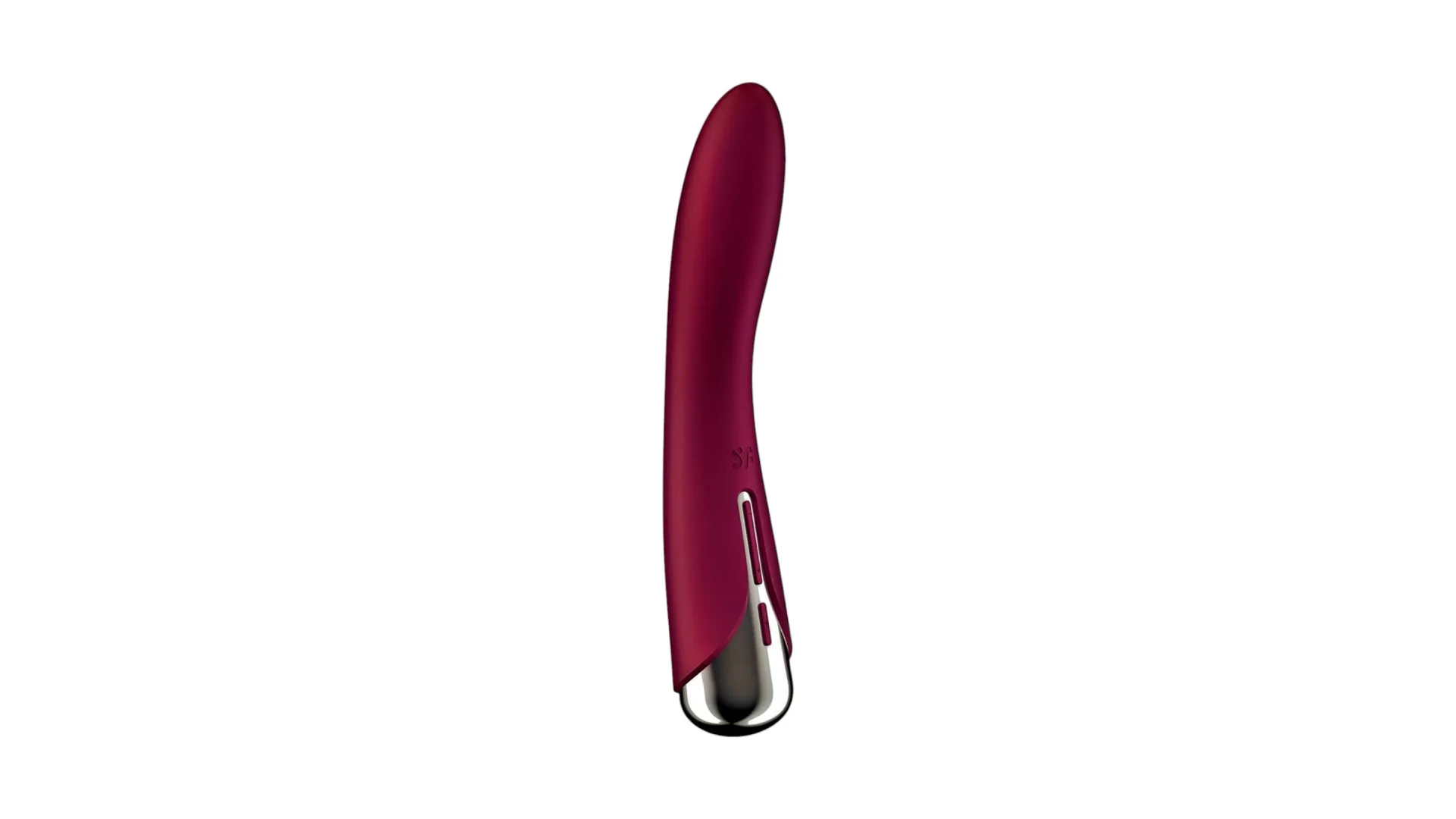 Satisfyer Spinning Vibe 1 – rotujúci G-bod vibrátor s vibráciou červený