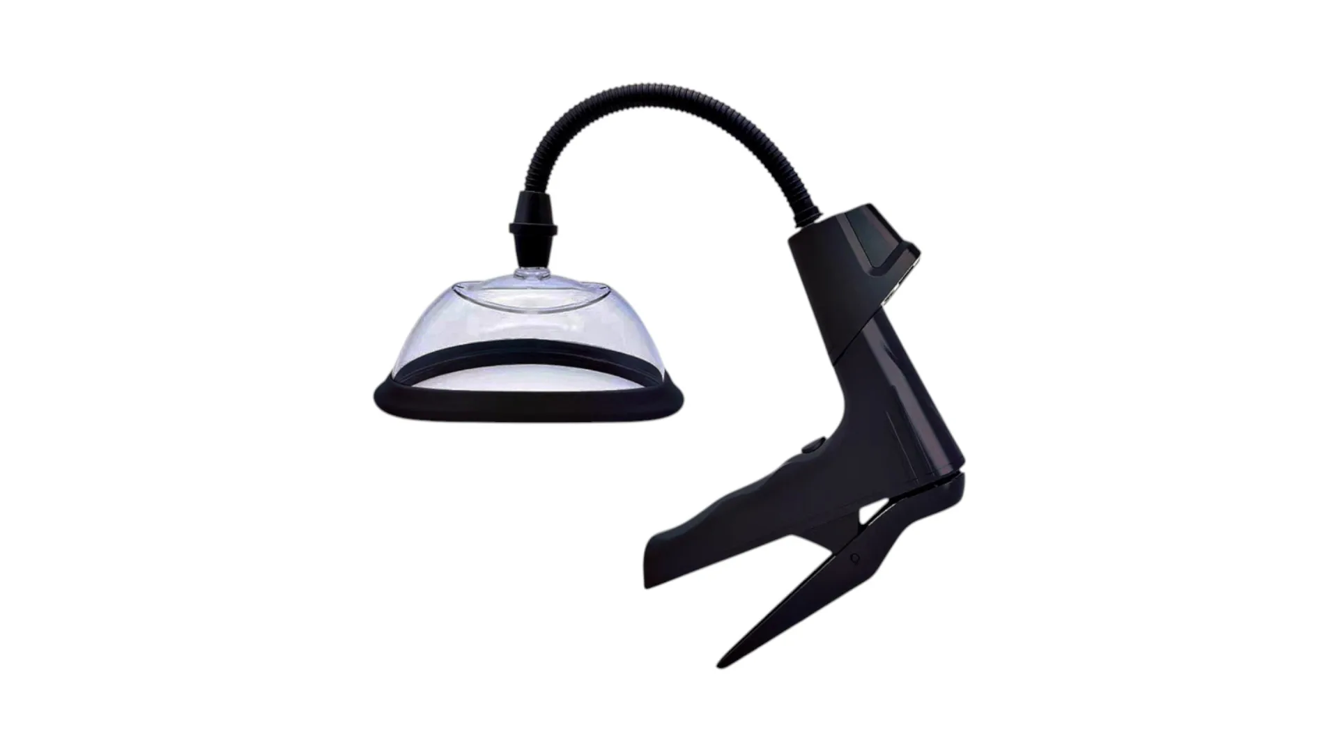 Pussy Pump Premium Fun – manuálna vákuová vaginálna pumpa s ergonomickou rukoväťou