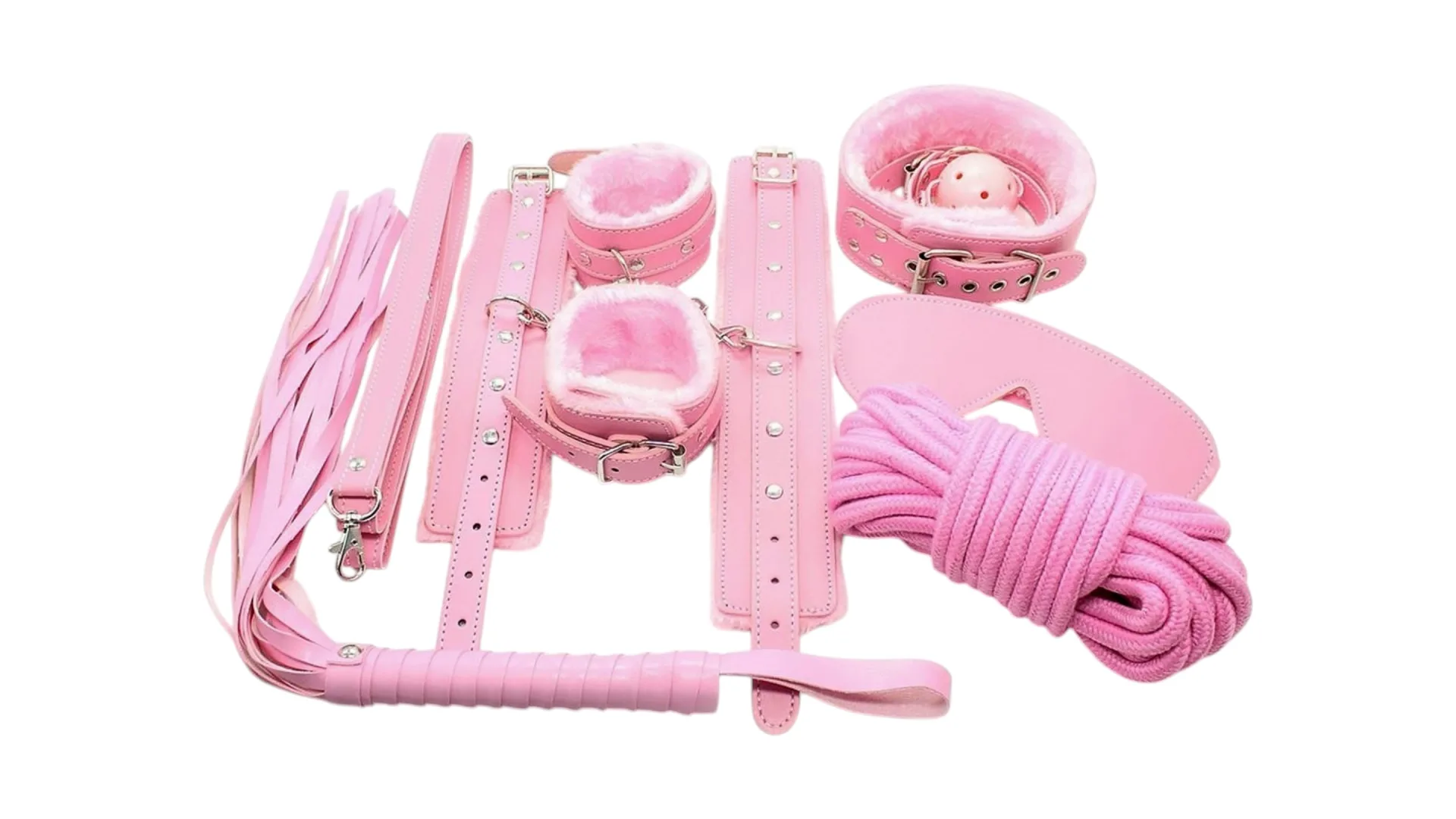 B-Series Hidden Desire Chest - Veľká BDSM sada pre páry (Ružová)