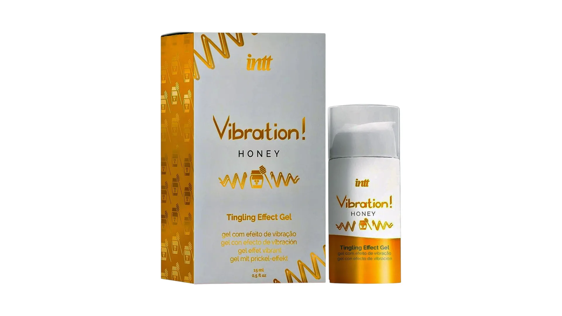 intt Vibration! Honey stimulačný gél 15 ml
