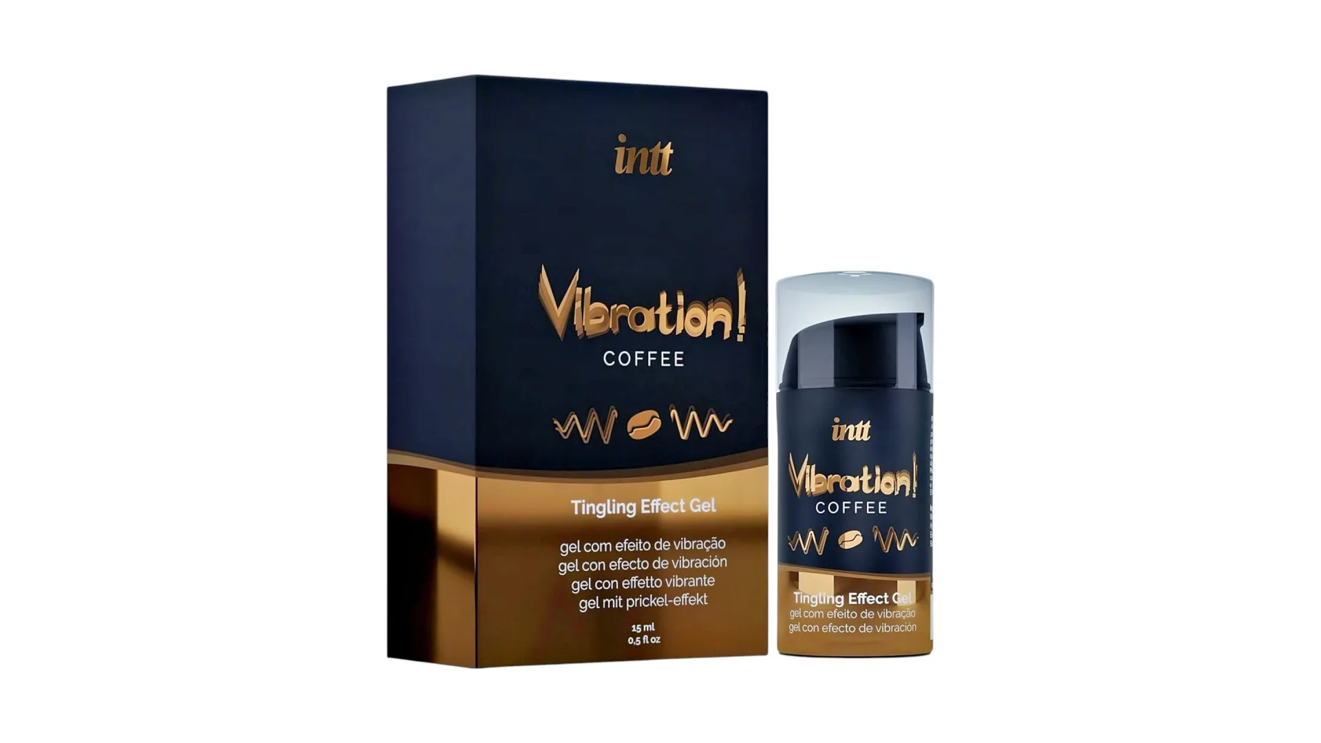 intt Vibration! Coffee stimulačný gél 15 ml