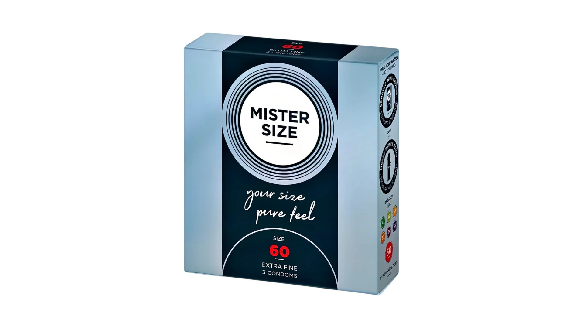 MISTER SIZE 60 kondómy extra tenké 3 ks