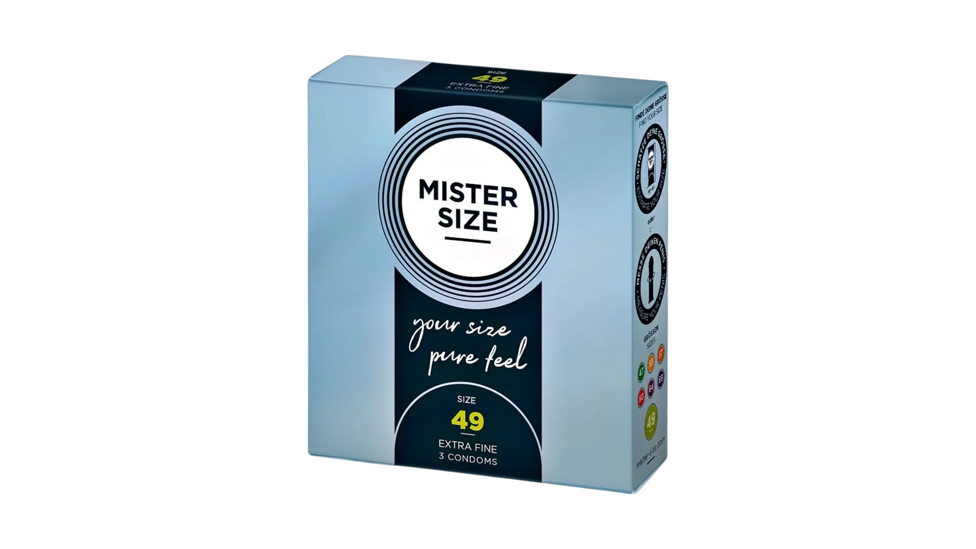 MISTER SIZE 49 kondómy extra tenké 3 ks