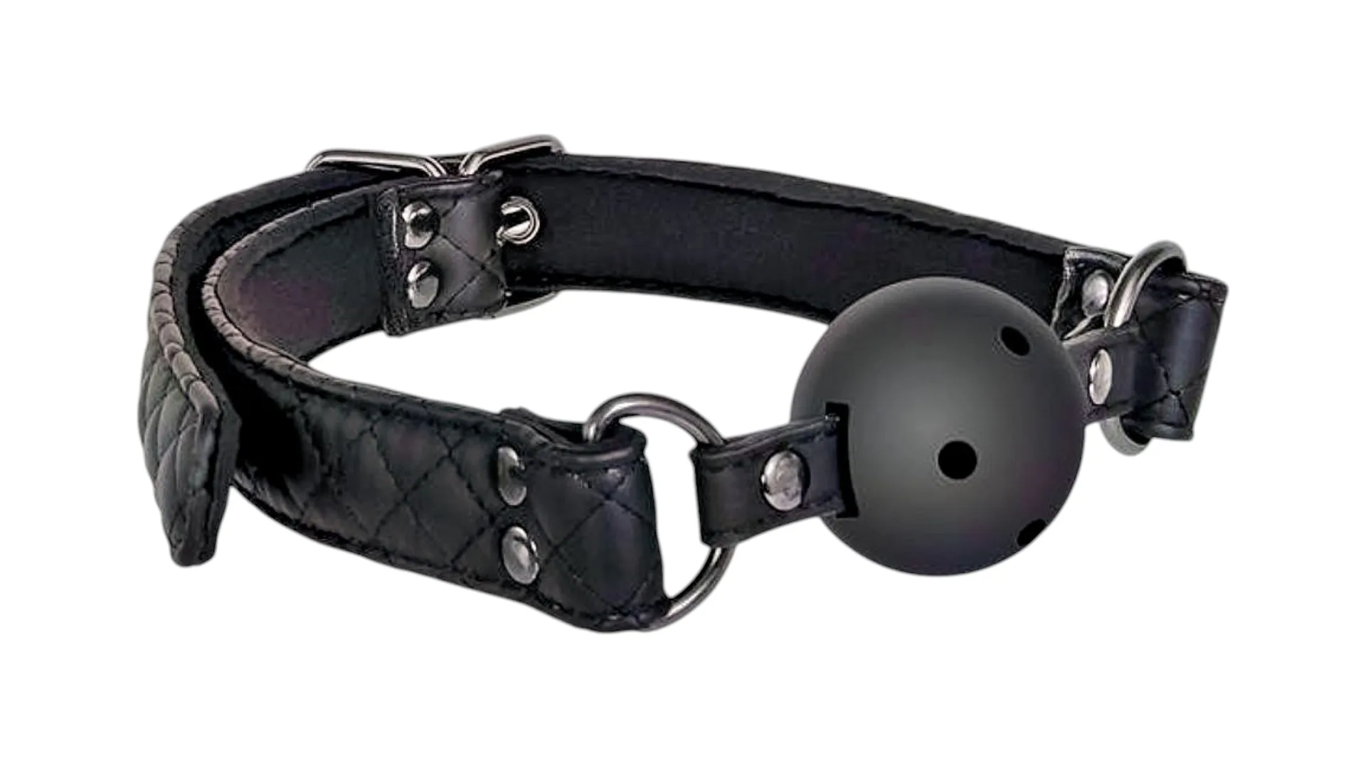 Blaze ball gag - silikónová roubíková guľa s nastaviteľným popruhom