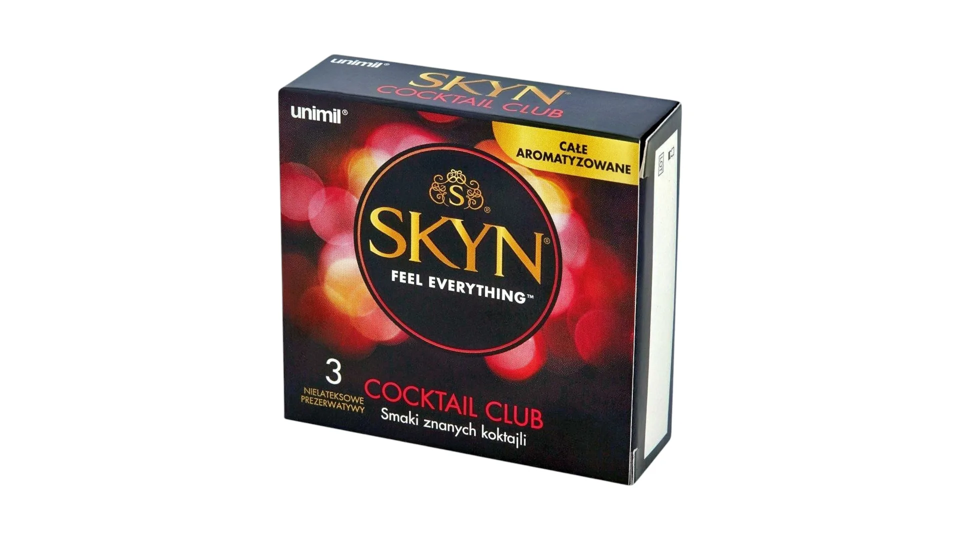 SKYN Cocktail Club - ochutené kondómy bez latexu 53 mm 3ks