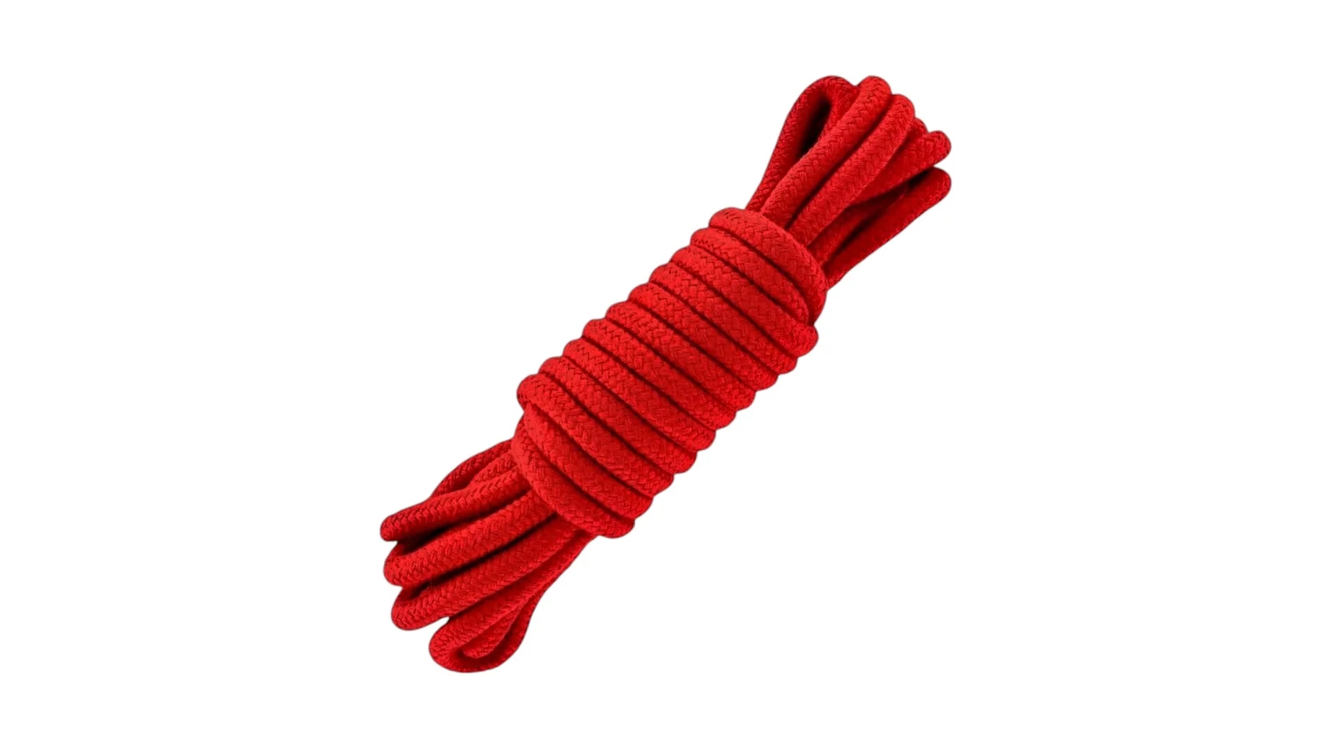 passion labs Bondage Rope  – jemné BDSM viazanie, červené, 5 m