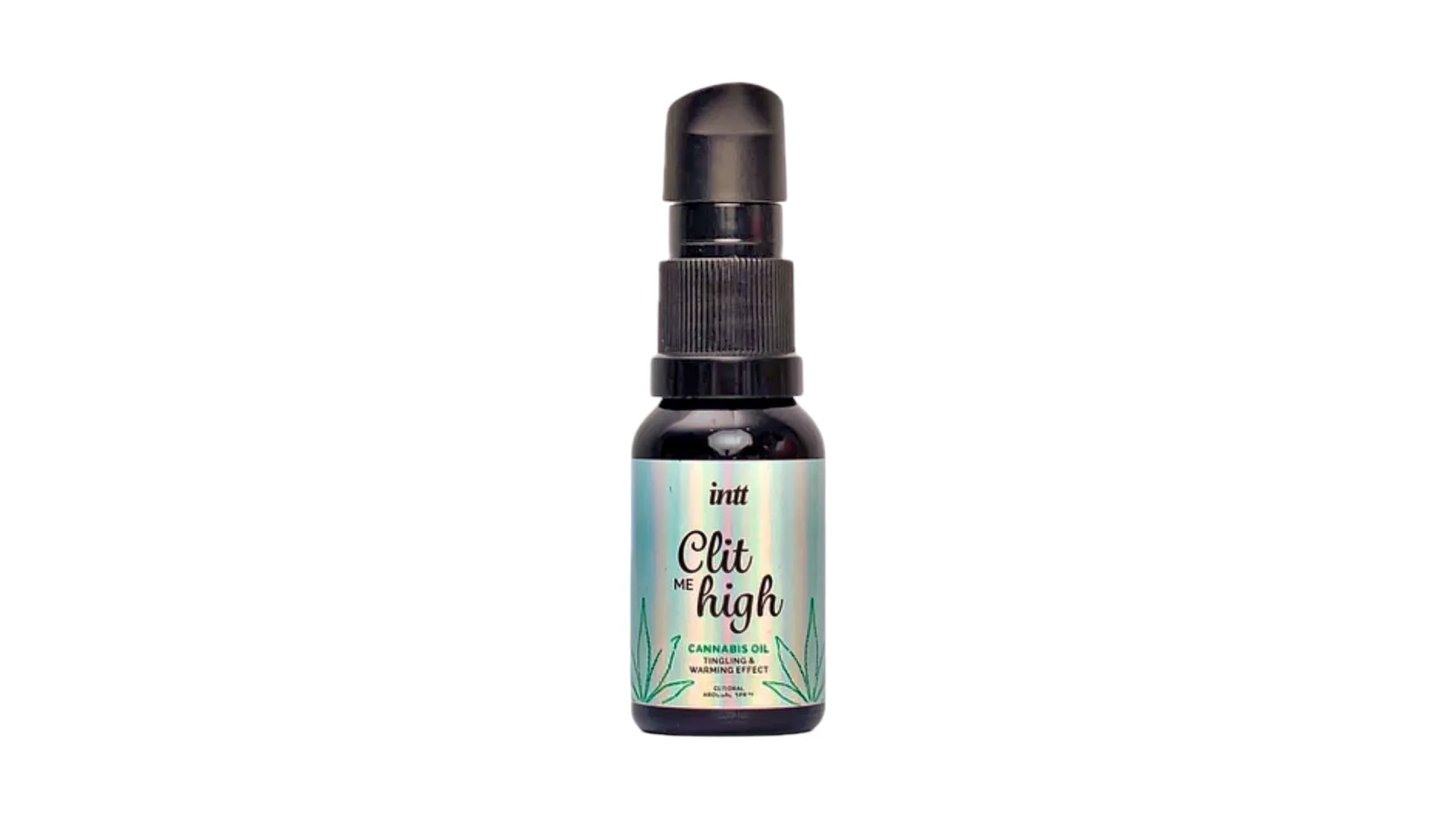 intt Clit Me High – Tekutý vibrátor s hrejivým účinkom a konopným olejom 15ml