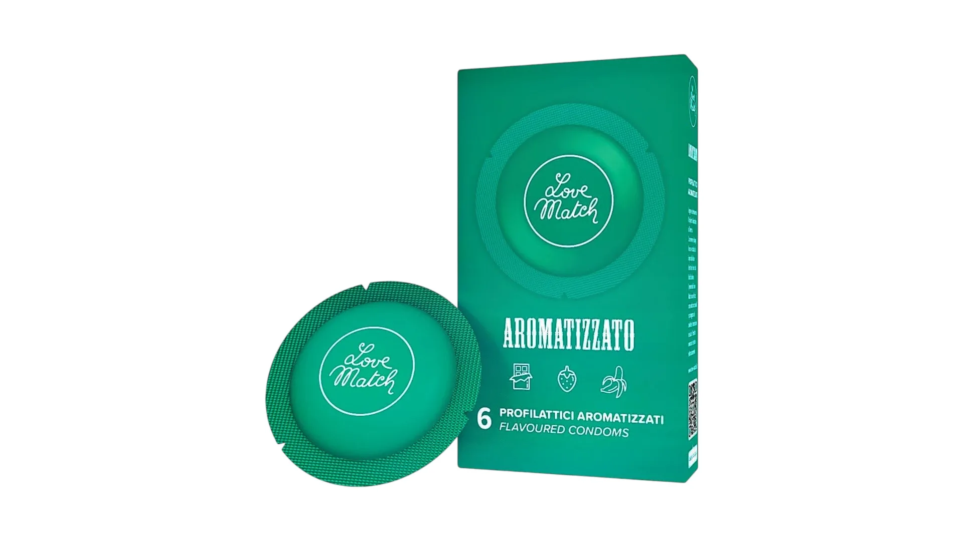 Love Match Aromatizzato – ochutené kondómy pre hravé chvíle 6 ks