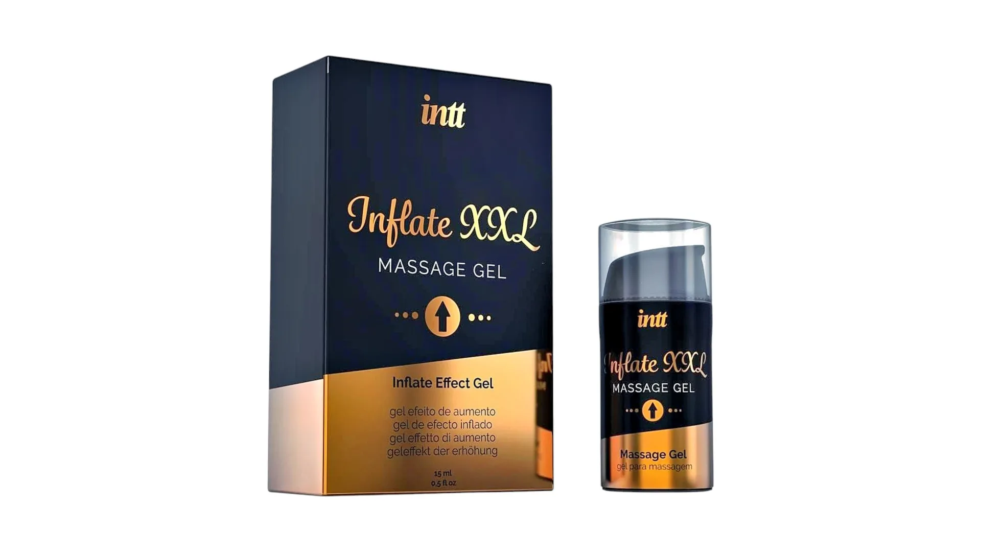 intt Inflate XXL masážny gél 15 ml