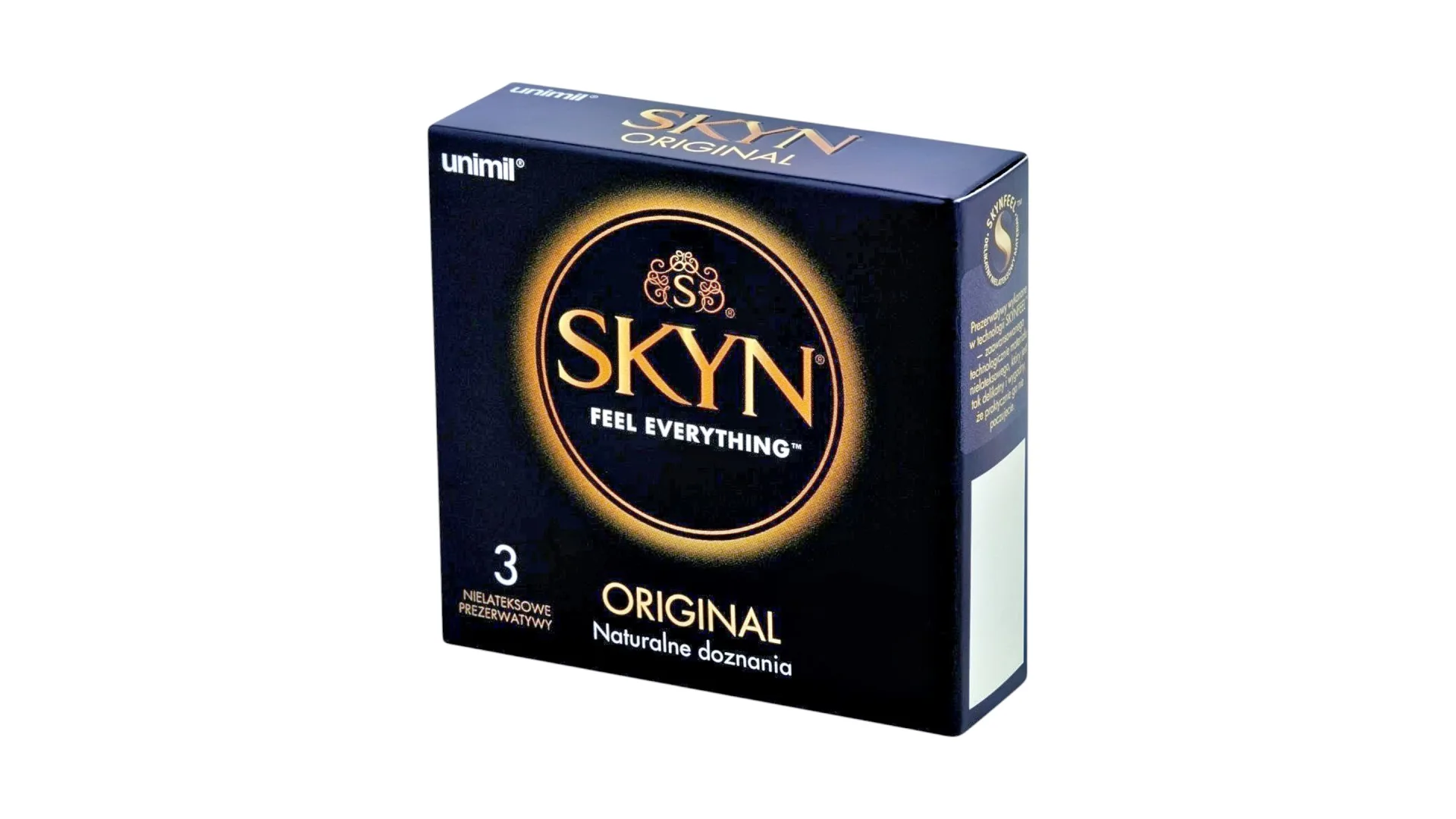 SKYN Original - kondómy bez latexu 53 mm 3ks