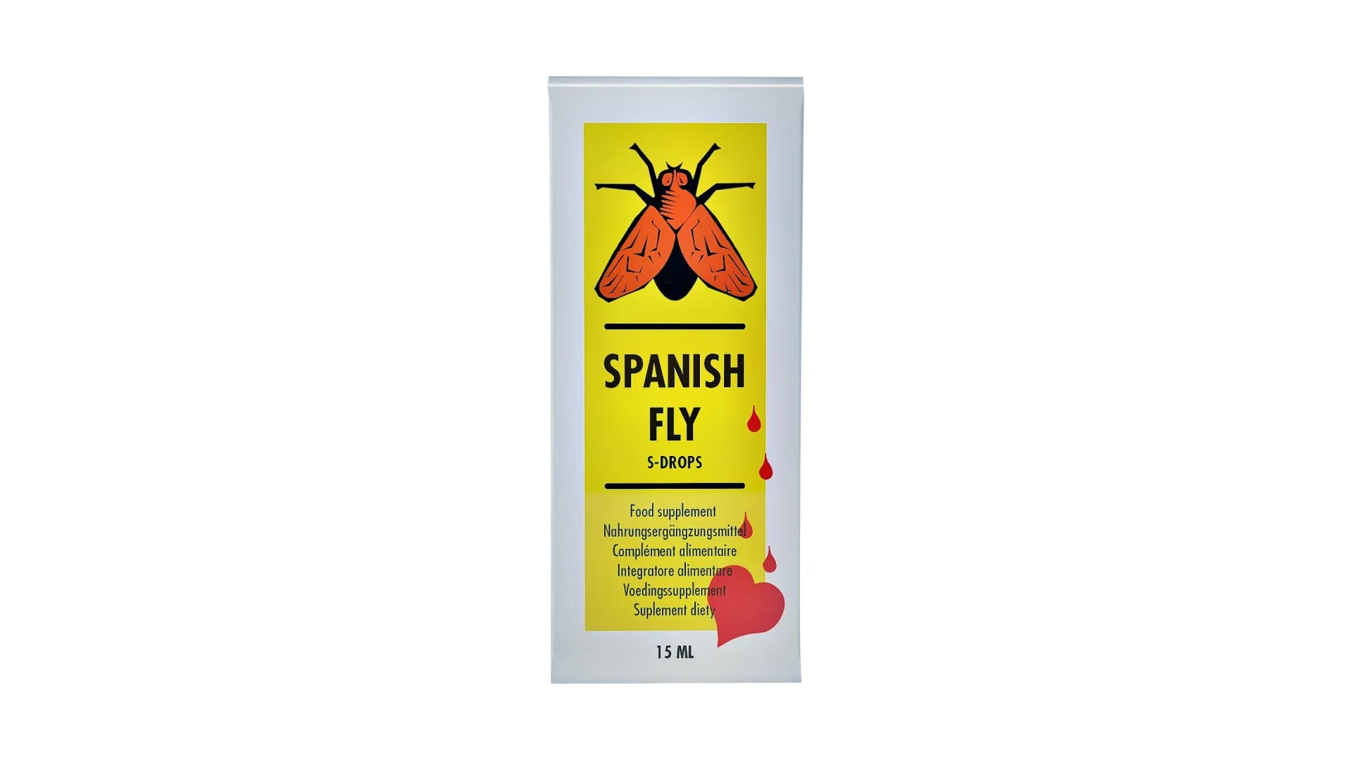 Spanish Fly Extra S-Drops – kvapky na podporu sexuálnej túžby 15 ml