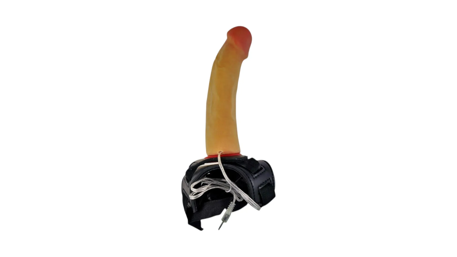 LoveCloneX Atena Strap-On – realistický vibračný dildopopruh s ovládačom 16,5 cm